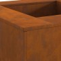 Hoguera Cuadrada 80x80x40 cm de Acero Resistente al Clima de , Chimeneas - Ref: Foro24-858957, Precio: 127,41 €, Descuento: %