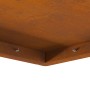 Hoguera Cuadrada 80x80x40 cm de Acero Resistente al Clima de , Chimeneas - Ref: Foro24-858957, Precio: 127,41 €, Descuento: %