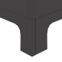 Fogata Cuadrada Negra 50x50x70 cm Acero de , Chimeneas - Ref: Foro24-858958, Precio: 104,13 €