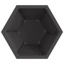 Hoguera Hexagonal Negra 50x50x40 cm Acero de , Chimeneas - Ref: Foro24-858960, Precio: 79,36 €, Descuento: %