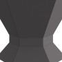 Hoguera Hexagonal Negra 50x50x40 cm Acero de , Chimeneas - Ref: Foro24-858960, Precio: 79,36 €, Descuento: %