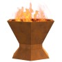 Chimenea Hexagonal 50x50x40 cm Acero Resistente a la Intemperie de , Chimeneas - Ref: Foro24-858961, Precio: 68,75 €, Descuen...