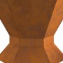 Chimenea Hexagonal 50x50x40 cm Acero Resistente a la Intemperie de , Chimeneas - Ref: Foro24-858961, Precio: 68,75 €, Descuen...