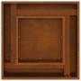 VidaXL Fogueira Cuadrada 60x60x30 cm de Acero Resistente a la Intemperie de , Chimeneas - Ref: Foro24-858963, Precio: 106,33 ...
