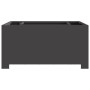 Hoguera Cuadrada Negra 80x80x40 cm de Acero de , Chimeneas - Ref: Foro24-858964, Precio: 179,14 €, Descuento: %