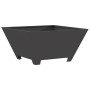 Hoguera Cuadrada Negra 60x60x30 cm de Acero de , Chimeneas - Ref: Foro24-858966, Precio: 69,20 €, Descuento: %