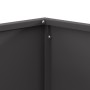 Hoguera Cuadrada Negra 60x60x30 cm de Acero de , Chimeneas - Ref: Foro24-858966, Precio: 69,20 €, Descuento: %