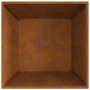 Hoguera Cuadrada 60x60x30 cm de Acero Resistente a la Intemperie de , Chimeneas - Ref: Foro24-858967, Precio: 59,98 €, Descue...