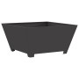 Hoguera Cuadrada Negra 80x80x40 cm de Acero de , Chimeneas - Ref: Foro24-858968, Precio: 101,28 €, Descuento: %