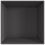 Hoguera Cuadrada Negra 80x80x40 cm de Acero de , Chimeneas - Ref: Foro24-858968, Precio: 101,28 €, Descuento: %