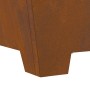 Fogata Cuadrada 80x80x40 cm Acero Resistente a la Intemperie de , Chimeneas - Ref: Foro24-858969, Precio: 87,80 €, Descuento: %