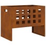 Hoguera Rectangular 50x30x40 cm de Acero Resistente a la intemperie de , Chimeneas - Ref: Foro24-858971, Precio: 56,00 €, Des...