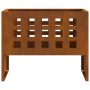 Hoguera Rectangular 50x30x40 cm de Acero Resistente a la intemperie de , Chimeneas - Ref: Foro24-858971, Precio: 56,00 €, Des...