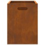 Hoguera Rectangular 50x30x40 cm de Acero Resistente a la intemperie de , Chimeneas - Ref: Foro24-858971, Precio: 56,00 €, Des...