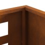 Hoguera Rectangular 50x30x40 cm de Acero Resistente a la intemperie de , Chimeneas - Ref: Foro24-858971, Precio: 56,00 €, Des...