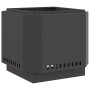 Hoguera Sin Humo Negra 58x58x51 cm Acero de , Chimeneas - Ref: Foro24-858974, Precio: 128,88 €, Descuento: %