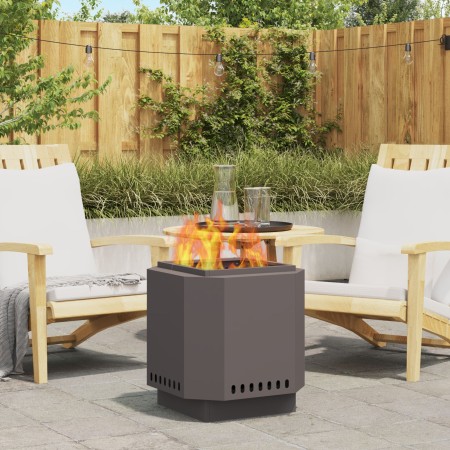 Fogata Sin Humo negra 48x48x51 cm, de acero de , Chimeneas - Ref: Foro24-858976, Precio: 106,14 €, Descuento: %