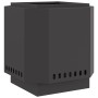 Fogata Sin Humo negra 48x48x51 cm, de acero de , Chimeneas - Ref: Foro24-858976, Precio: 106,14 €, Descuento: %