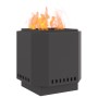 Fogata Sin Humo negra 48x48x51 cm, de acero de , Chimeneas - Ref: Foro24-858976, Precio: 106,14 €, Descuento: %