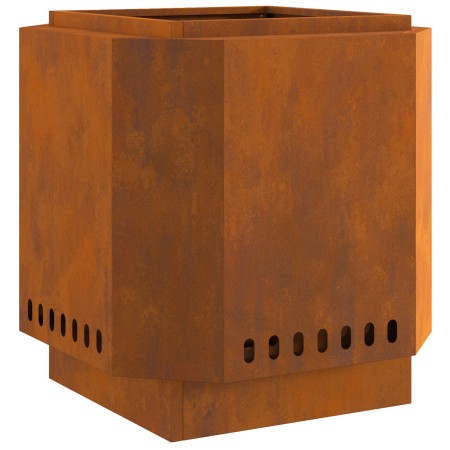 Fogón Sin Humo 48x48x51 cm de Acero Resistente a la Intemperie von , Kamine - Ref: Foro24-858977, Preis: 82,70 €, Rabatt: %