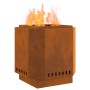 Fogón Sin Humo 48x48x51 cm de Acero Resistente a la Intemperie von , Kamine - Ref: Foro24-858977, Preis: 82,70 €, Rabatt: %