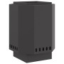 Fogata Sin Humo Negra 38x38x51 cm de Acero - de , Chimeneas - Ref: Foro24-858978, Precio: 91,55 €, Descuento: %