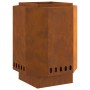 Fogata sin humo 38x38x51 cm Acero inoxidable de , Chimeneas - Ref: Foro24-858979, Precio: 74,63 €, Descuento: %