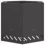 Hoguera Sin Humo Hexagonal Negra 58x58x51 cm Acero de , Chimeneas - Ref: Foro24-858980, Precio: 119,62 €, Descuento: %