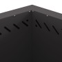Hoguera Sin Humo Hexagonal Negra 58x58x51 cm Acero de , Chimeneas - Ref: Foro24-858980, Precio: 119,62 €, Descuento: %