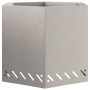 Hoguera Sin Humo Hexagonal 58x58x51 cm Acero Resistente a la Intemperie de , Chimeneas - Ref: Foro24-858981, Precio: 96,88 €,...
