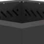 Hoguera Sin Humo Hexagonal Negra 48x48x51 cm Acero de , Chimeneas - Ref: Foro24-858982, Precio: 103,12 €, Descuento: %