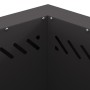 Hoguera Sin Humo Hexagonal Negra 48x48x51 cm Acero de , Chimeneas - Ref: Foro24-858982, Precio: 103,12 €, Descuento: %