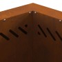 Hoguera Sin Humo Hexagonal 48x48x51 cm Acero Resistente a la Intemperie de , Chimeneas - Ref: Foro24-858983, Precio: 83,62 €,...