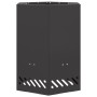 Fogón Sin Humo Hexagonal Negro 38x38x51 cm Acero by , Chimneys - Ref: Foro24-858984, Price: 103,59 €, Discount: %