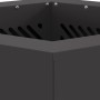 Fogón Sin Humo Hexagonal Negro 38x38x51 cm Acero by , Chimneys - Ref: Foro24-858984, Price: 103,59 €, Discount: %