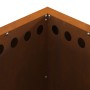 Fogata Sin Humo Cuadrada 48x48x50 cm Acero Resistente a la Intemperie de , Chimeneas - Ref: Foro24-858987, Precio: 94,68 €, D...