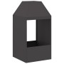 Hoguera Negra 50x50x100 cm de Acero de , Chimeneas - Ref: Foro24-858988, Precio: 130,44 €, Descuento: %