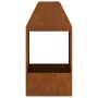Hoguera 50x50x100 cm de Acero Resistente a la Intemperie de , Chimeneas - Ref: Foro24-858989, Precio: 108,89 €, Descuento: %