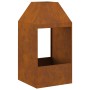 Hoguera 50x50x100 cm de Acero Resistente a la Intemperie de , Chimeneas - Ref: Foro24-858989, Precio: 108,89 €, Descuento: %