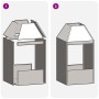 Hoguera 50x50x100 cm de Acero Resistente a la Intemperie de , Chimeneas - Ref: Foro24-858989, Precio: 108,89 €, Descuento: %