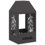 Hoguera Negra 50x50x100 cm Acero de , Chimeneas - Ref: Foro24-858990, Precio: 129,91 €, Descuento: %
