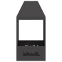 Hoguera Negra 50x50x100 cm Acero de , Chimeneas - Ref: Foro24-858990, Precio: 129,91 €, Descuento: %