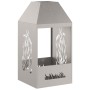 Hoguera 50x50x100 cm de acero resistente a la intemperie de , Chimeneas - Ref: Foro24-858991, Precio: 108,44 €, Descuento: %