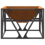 Fogata Cuadrada 50x50x35 cm Acero Resistente a la Intemperie de , Chimeneas - Ref: Foro24-858993, Precio: 62,57 €, Descuento: %