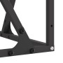 Hoguera Cuadrada Negra 80x80x40 cm de Acero de , Chimeneas - Ref: Foro24-858994, Precio: 111,83 €, Descuento: %