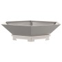 Fogata Hexagonal 100x100x28 cm Acero Resistente a la Intemperie de , Chimeneas - Ref: Foro24-858999, Precio: 117,48 €, Descue...