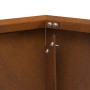 Fogata Hexagonal 100x100x28 cm Acero Resistente a la Intemperie de , Chimeneas - Ref: Foro24-858999, Precio: 117,48 €, Descue...