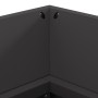 Hoguera con Almacenamiento para Troncos Negro 160x45x35 cm Acero de , Chimeneas - Ref: Foro24-859002, Precio: 185,84 €, Descu...