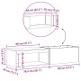 Hoguera con Almacenamiento para Troncos Negro 160x45x35 cm Acero de , Chimeneas - Ref: Foro24-859002, Precio: 185,84 €, Descu...