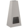 Hoguera 50x35x100 cm de acero envejecido de , Chimeneas - Ref: Foro24-859005, Precio: 93,92 €, Descuento: %